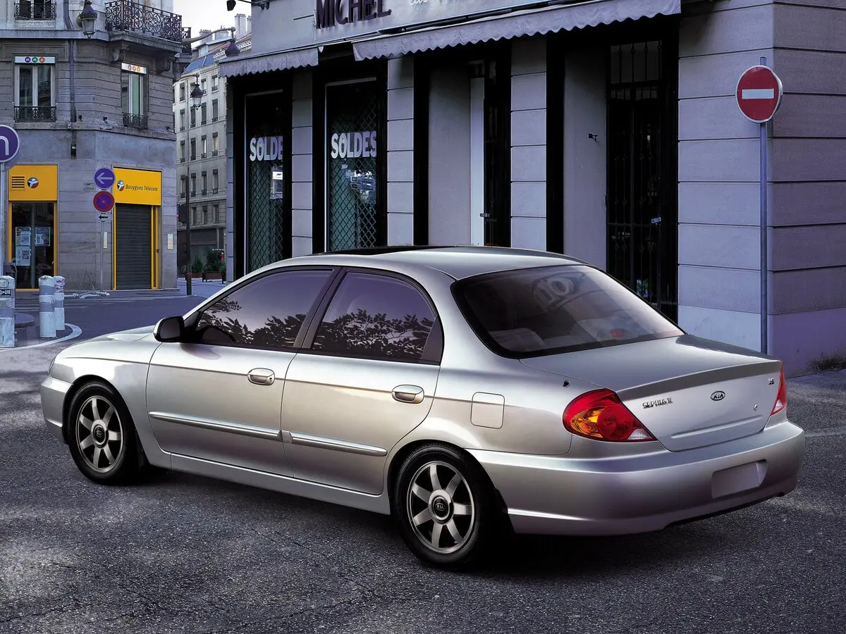Kia Sephia II Рестайлинг Седан — сүрөт 2