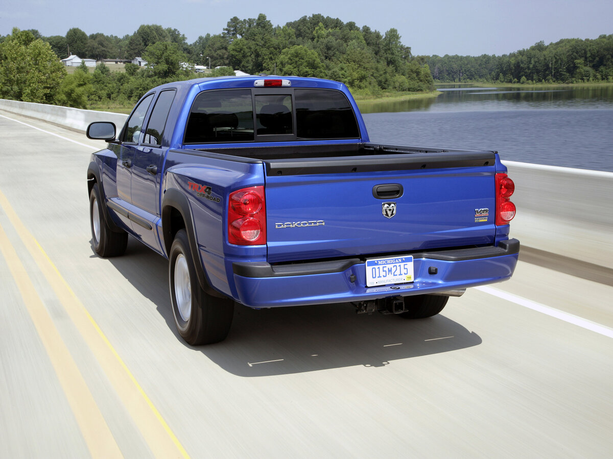 Dodge Dakota III Рестайлинг Пикап Двойная кабина Crew Cab