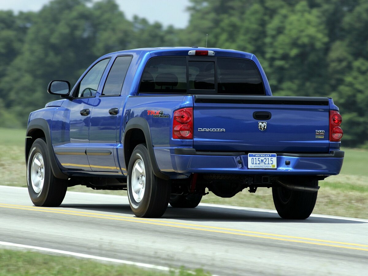Dodge Dakota III Рестайлинг Пикап Двойная кабина Crew Cab