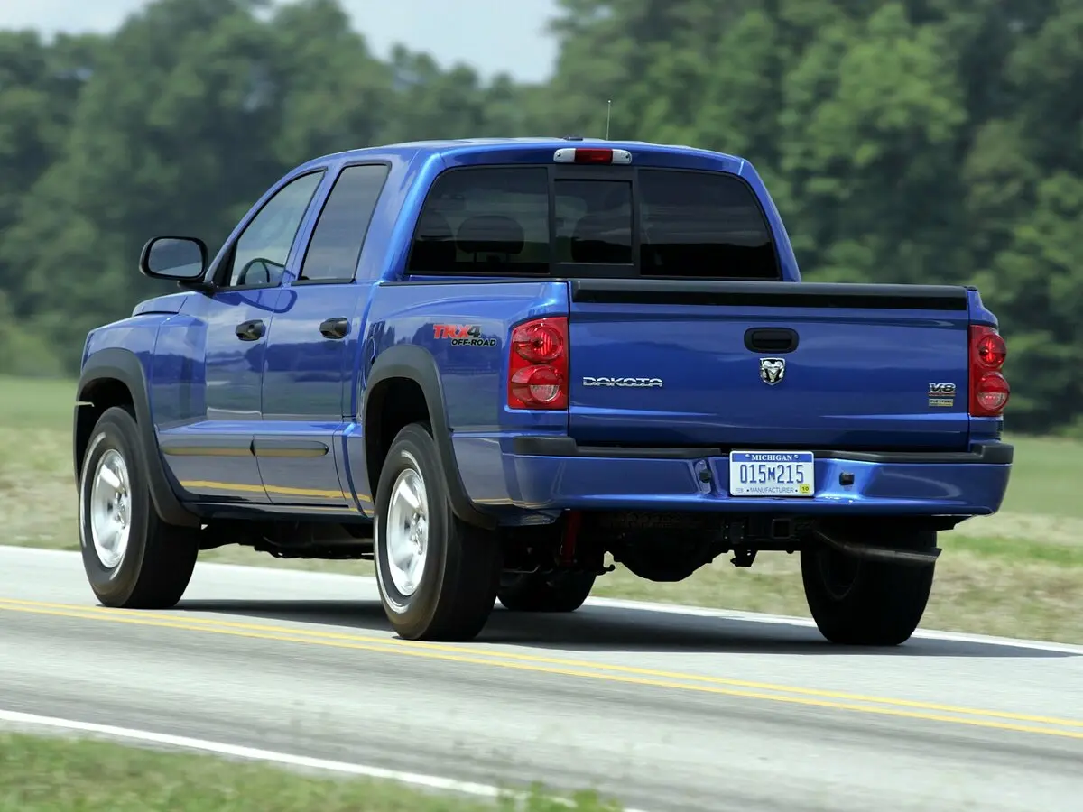 Dodge Dakota III Рестайлинг Пикап Двойная кабина Crew Cab — 照片 5