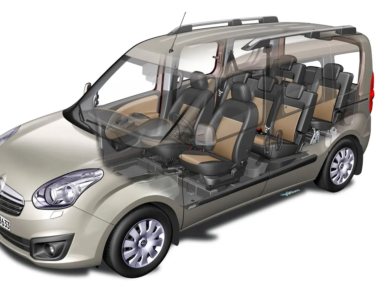 Opel Combo D Компактвэн SWB — сүрөт 11