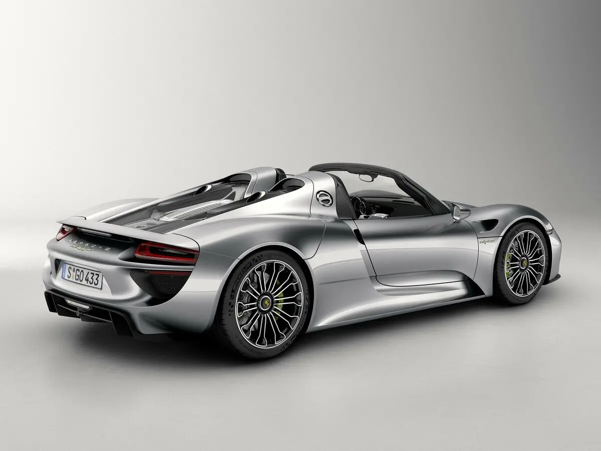 Porsche 918 Spyder 2013 – 2015 Родстер — фото 5