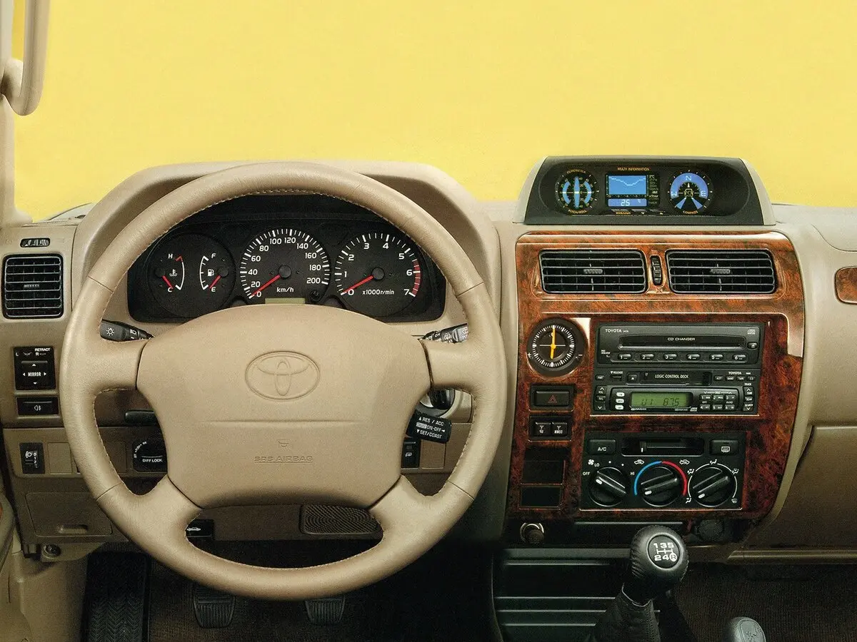 Toyota Land Cruiser Prado 90 Series Рестайлинг Внедорожник 3 дв. — фото 5