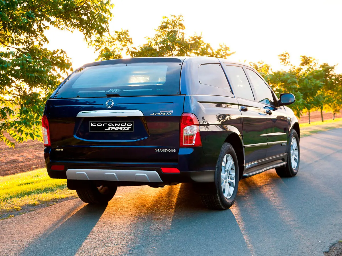 SsangYong Korando Sports 2011 – 2017 Пикап Двойная кабина — фото 4