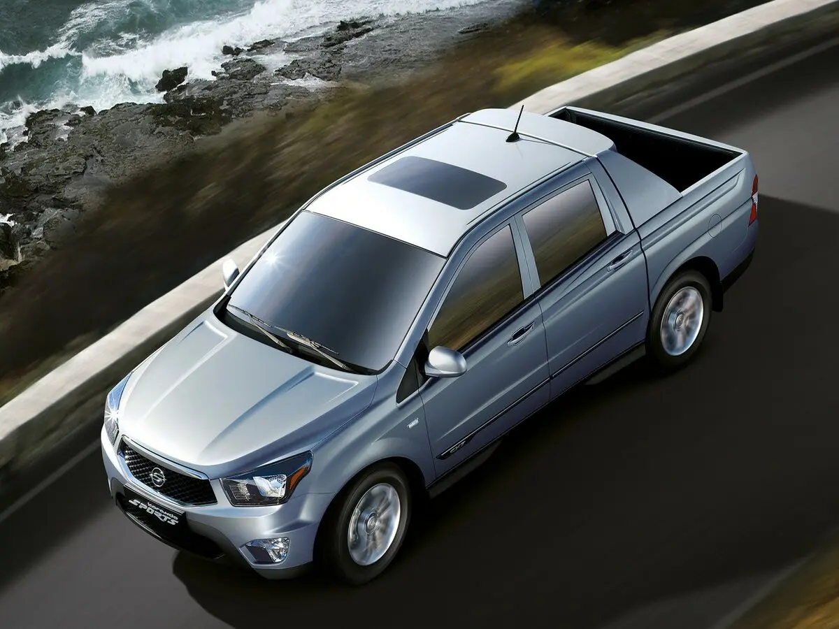 SsangYong Korando Sports 2011 – 2017 Пикап Двойная кабина — фото 8