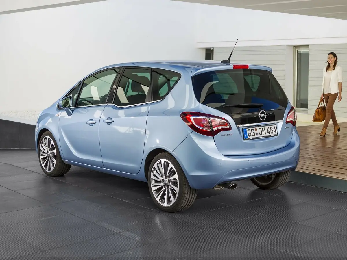 Opel Meriva B Рестайлинг Компактвэн — сүрөт 5