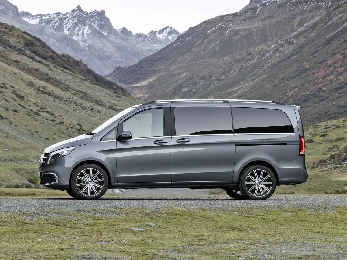 Mercedes-Benz V-Класс III (W447) Рестайлинг Минивэн Long — сүрөт 2