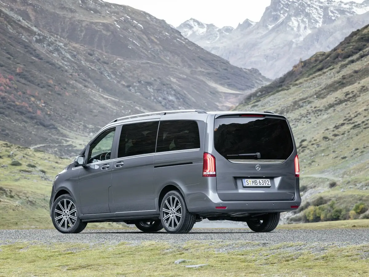 Mercedes-Benz V-Класс III (W447) Рестайлинг Минивэн Long — сүрөт 5