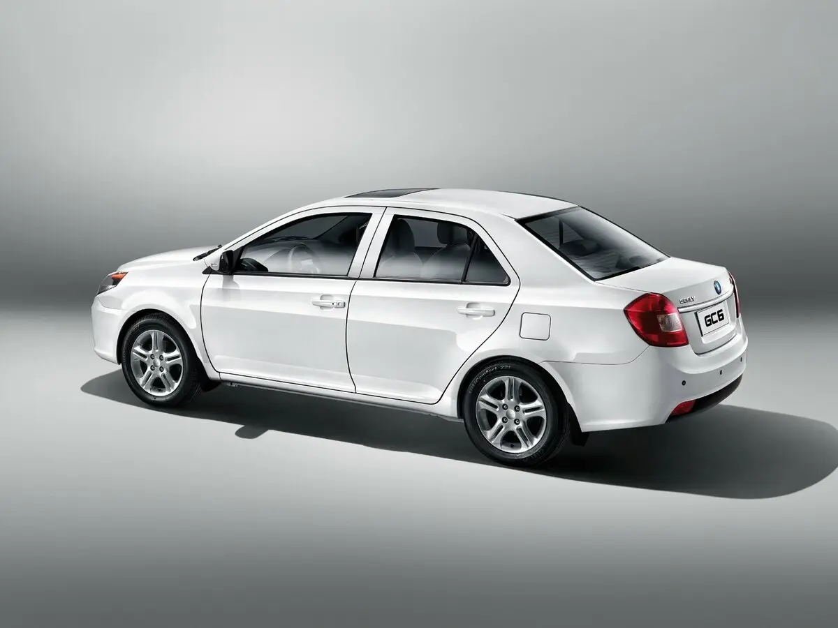 Geely GC6 2014 – 2016 Седан — сүрөт 2