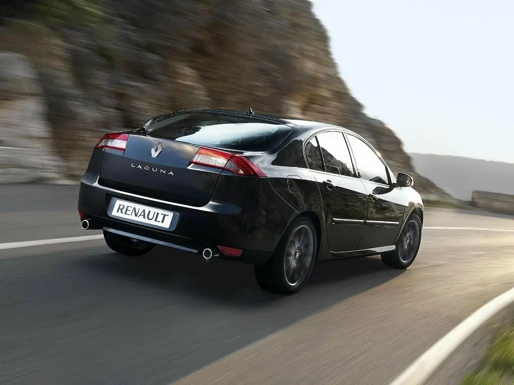 Renault Laguna III Рестайлинг Лифтбек — сүрөт 4