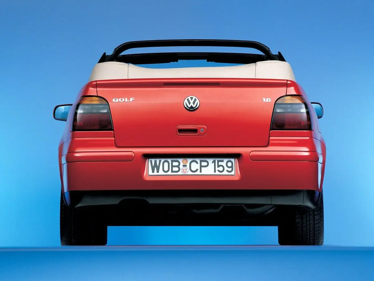 Volkswagen Golf IV Кабриолет — фото 4