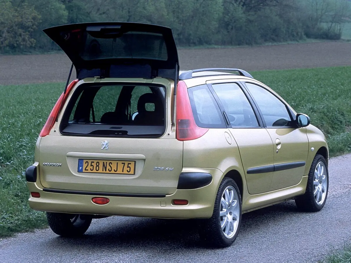 Peugeot 206 1998 – 2012 Универсал 5 дв. — сүрөт 4