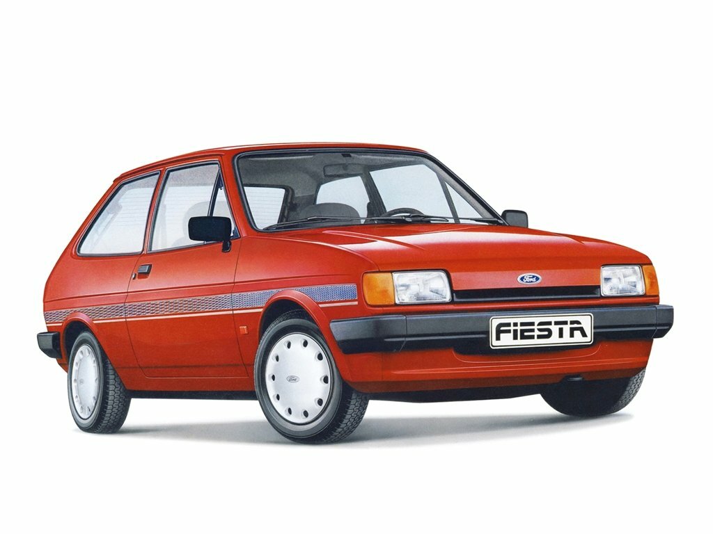 Ford Fiesta Mk2 Хэтчбек 3 дв.
