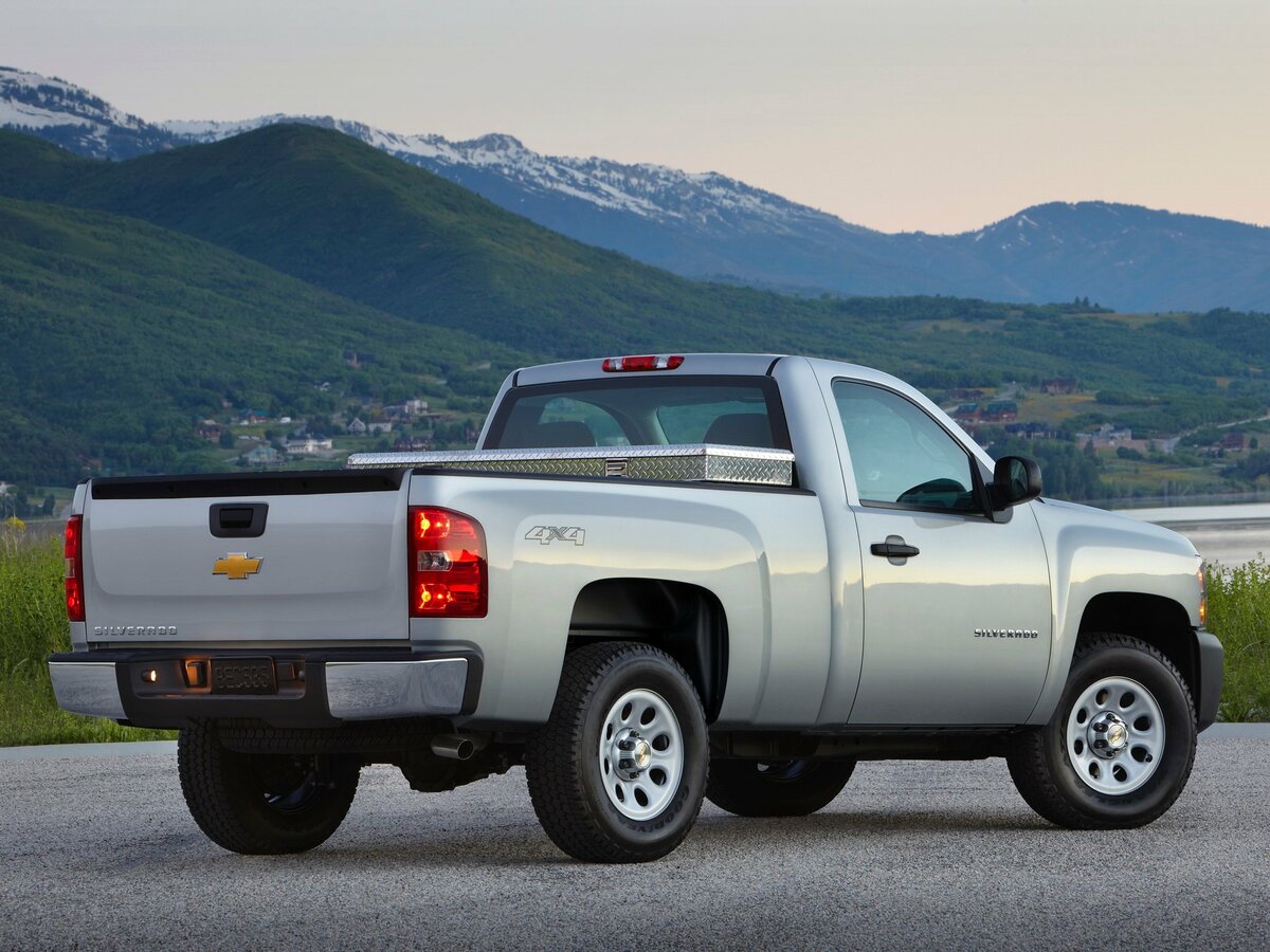 Chevrolet Silverado II (GMT900) Пикап Одинарная кабина — фото 4
