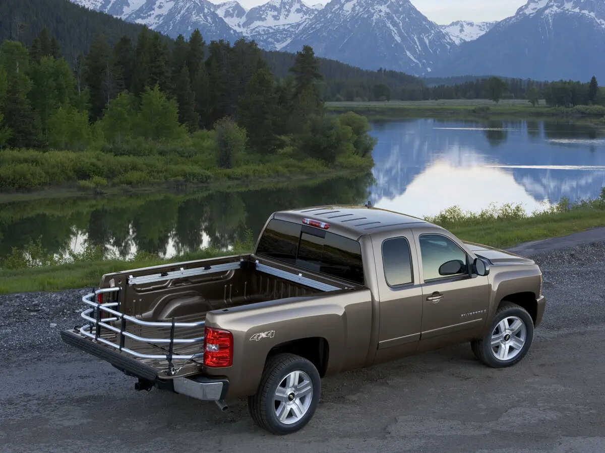 Chevrolet Silverado II (GMT900) Пикап Полуторная кабина Extended Cab — сүрөт 11