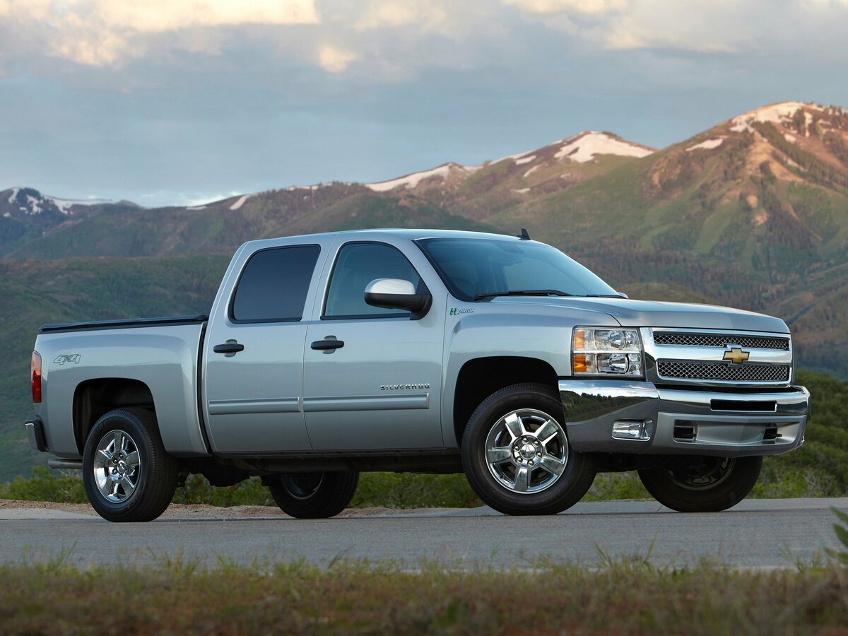 Chevrolet Silverado II (GMT900) Пикап Двойная кабина Crew Cab