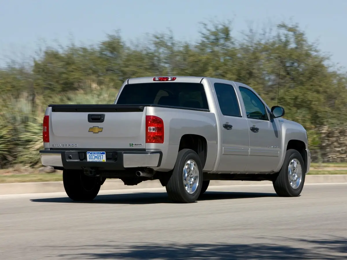 Chevrolet Silverado II (GMT900) Пикап Двойная кабина Crew Cab — сүрөт 5