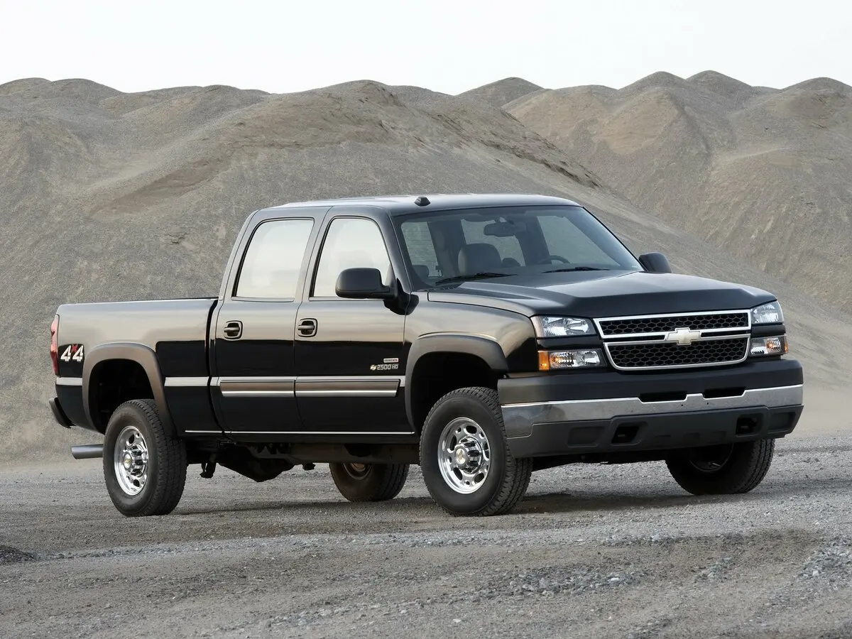 Chevrolet Silverado I (GMT800) Рестайлинг Пикап Двойная кабина Crew Cab