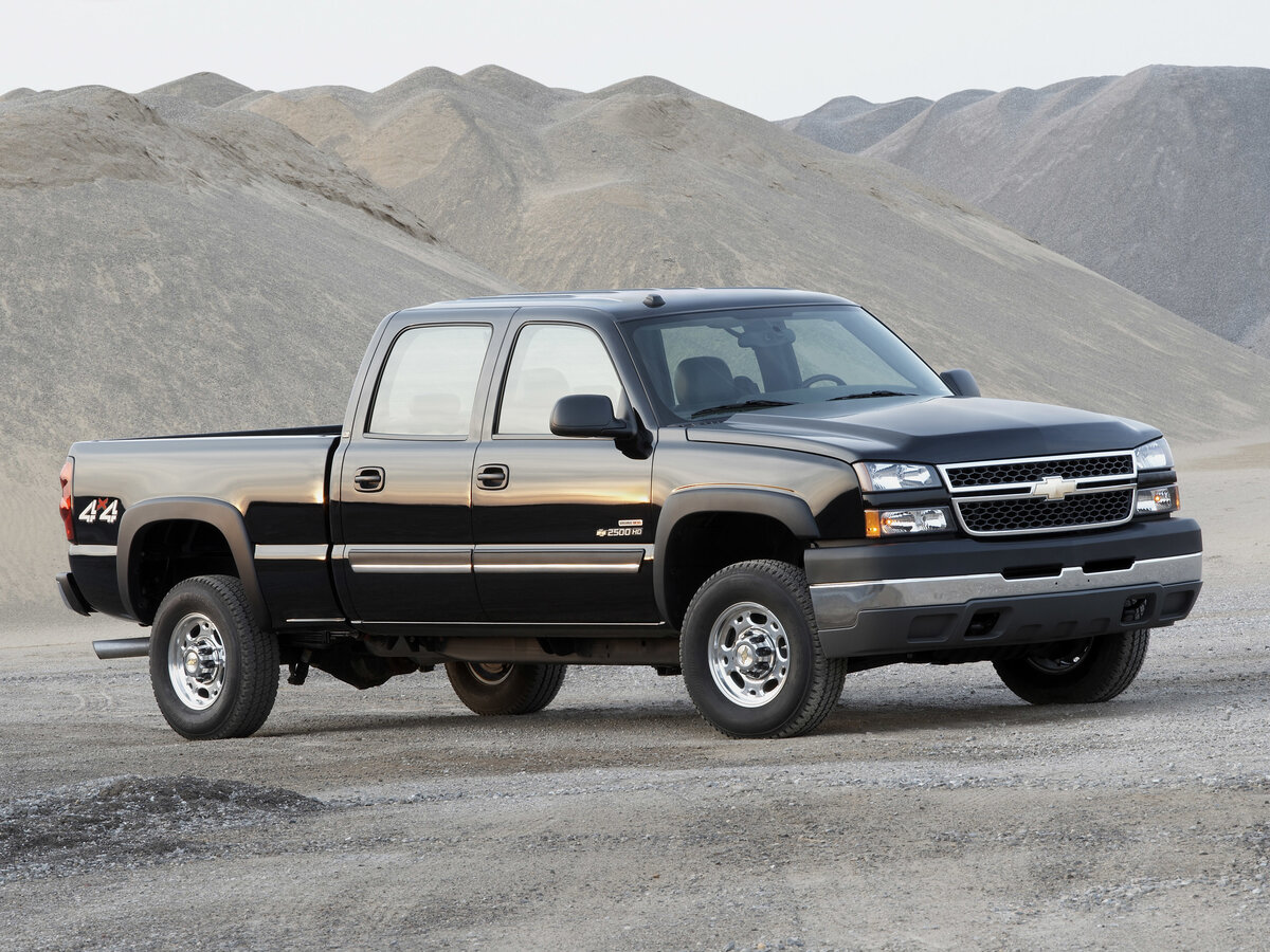 Chevrolet Silverado I (GMT800) Рестайлинг Пикап Двойная кабина Crew Cab — фото 3