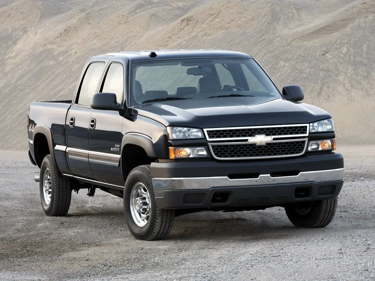 Chevrolet Silverado I (GMT800) Рестайлинг Пикап Двойная кабина Crew Cab — сүрөт 4