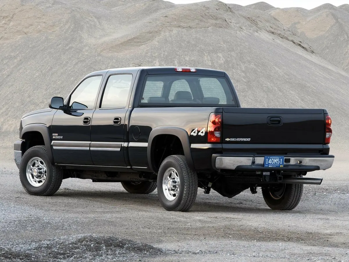 Chevrolet Silverado I (GMT800) Рестайлинг Пикап Двойная кабина Crew Cab — сүрөт 5