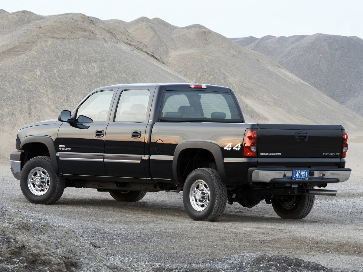 Chevrolet Silverado I (GMT800) Рестайлинг Пикап Двойная кабина Crew Cab
