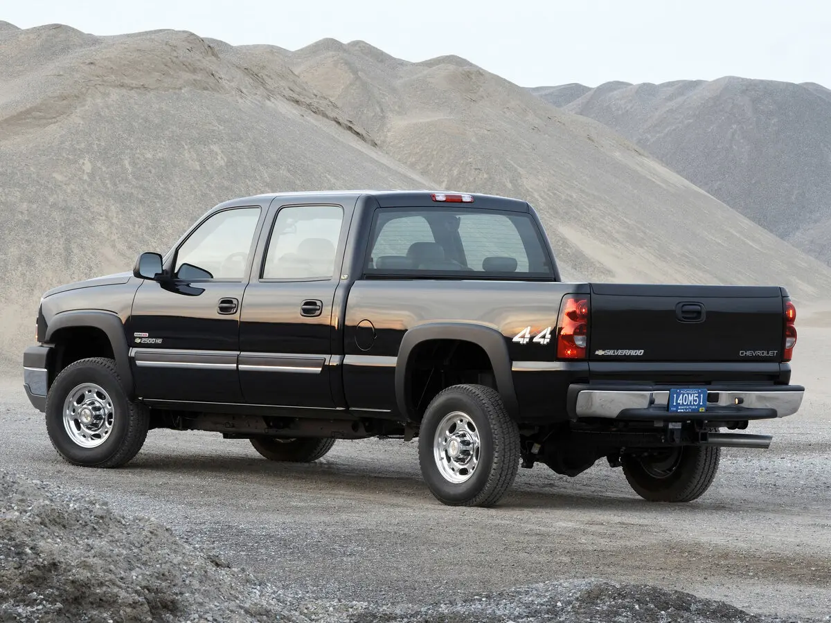 Chevrolet Silverado I (GMT800) Рестайлинг Пикап Двойная кабина Crew Cab — сүрөт 6