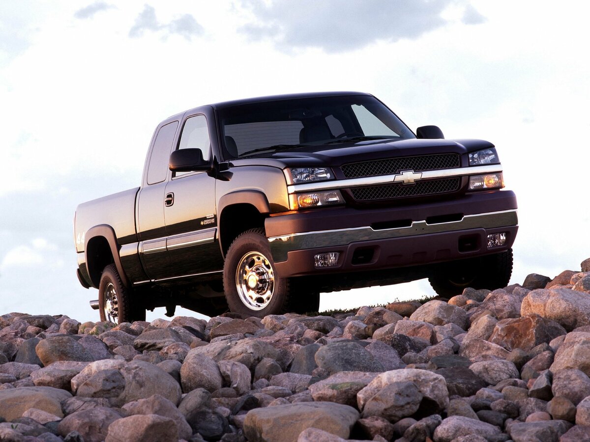 Chevrolet Silverado I (GMT800) Рестайлинг Пикап Полуторная кабина Extended Cab — фото 3