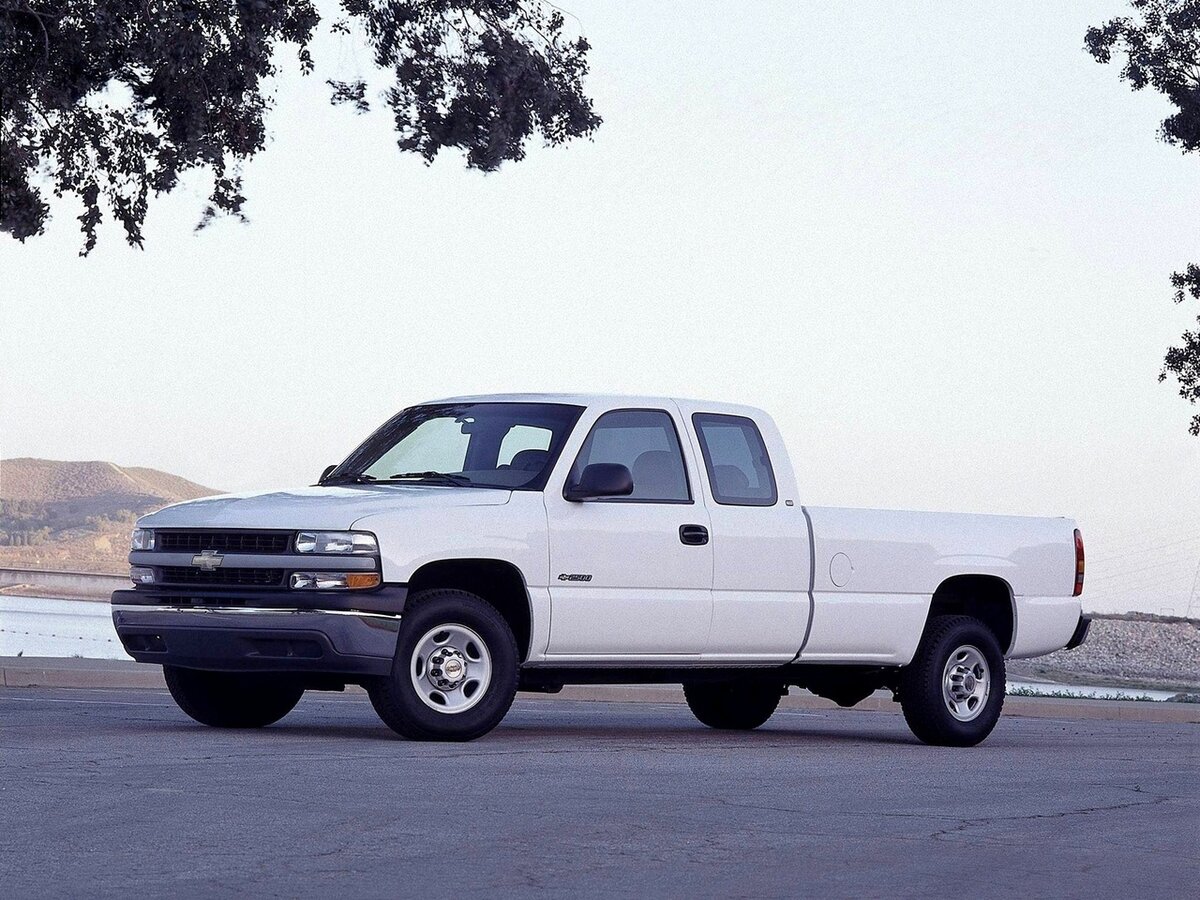 Chevrolet Silverado I (GMT800) Пикап Полуторная кабина Extended Cab — фото 2
