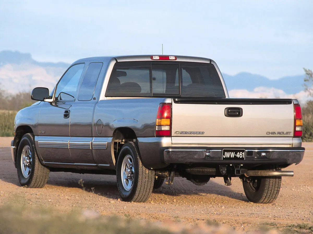 Chevrolet Silverado I (GMT800) Пикап Полуторная кабина Extended Cab — 照片 4