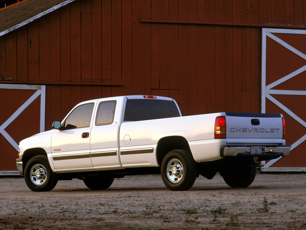 Chevrolet Silverado I (GMT800) Пикап Полуторная кабина Extended Cab — фото 6