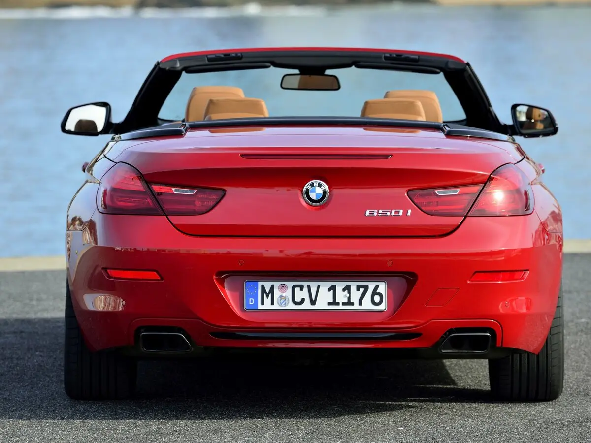BMW 6 серии III (F06/F13/F12) Рестайлинг Кабриолет — сүрөт 4
