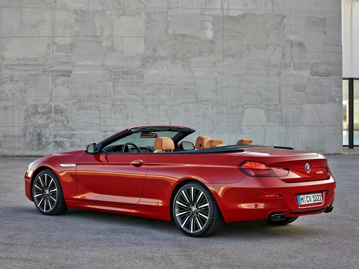 BMW 6 серии III (F06/F13/F12) Рестайлинг Кабриолет — сүрөт 5