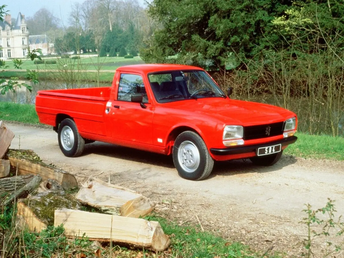 Peugeot 504 1968 – 1996 Пикап Одинарная кабина