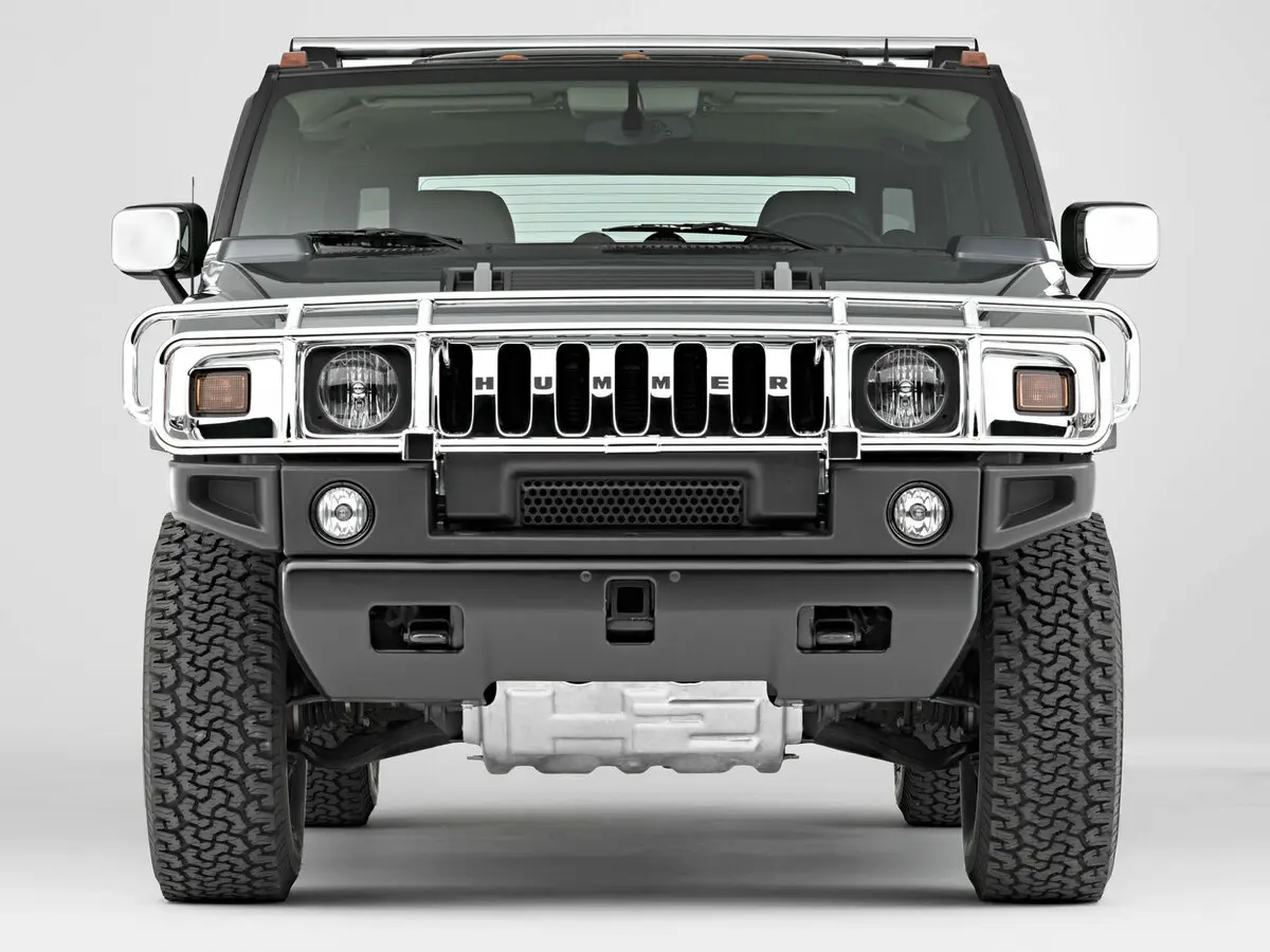 Hummer H2 I Пикап Двойная кабина — сүрөт 3