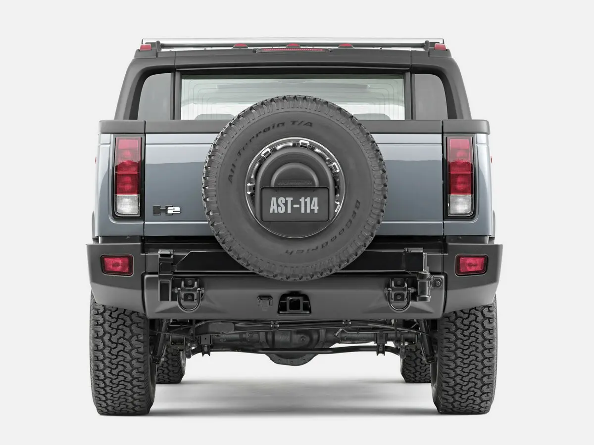 Hummer H2 I Пикап Двойная кабина — сүрөт 4