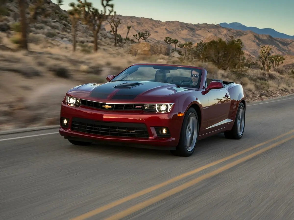 Chevrolet Camaro V Рестайлинг Кабриолет
