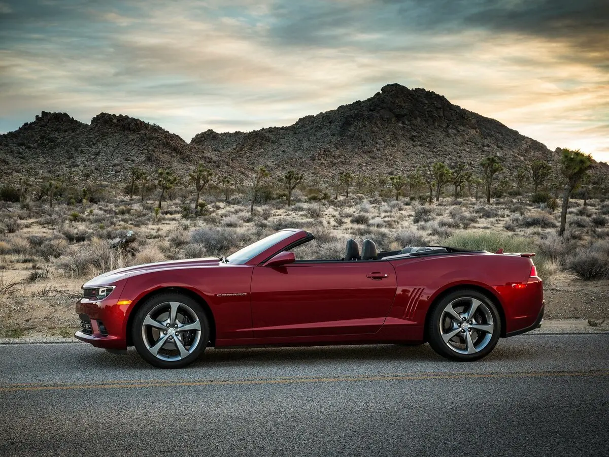 Chevrolet Camaro V Рестайлинг Кабриолет — сүрөт 2