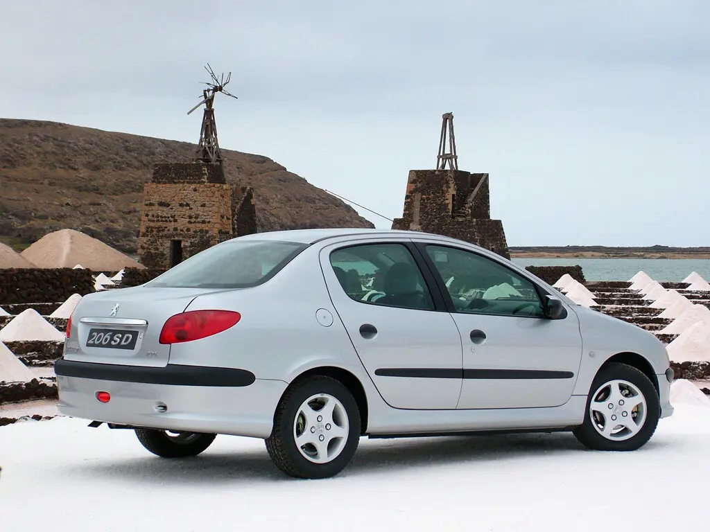 Peugeot 206 1998 – 2012 Седан — сүрөт 2