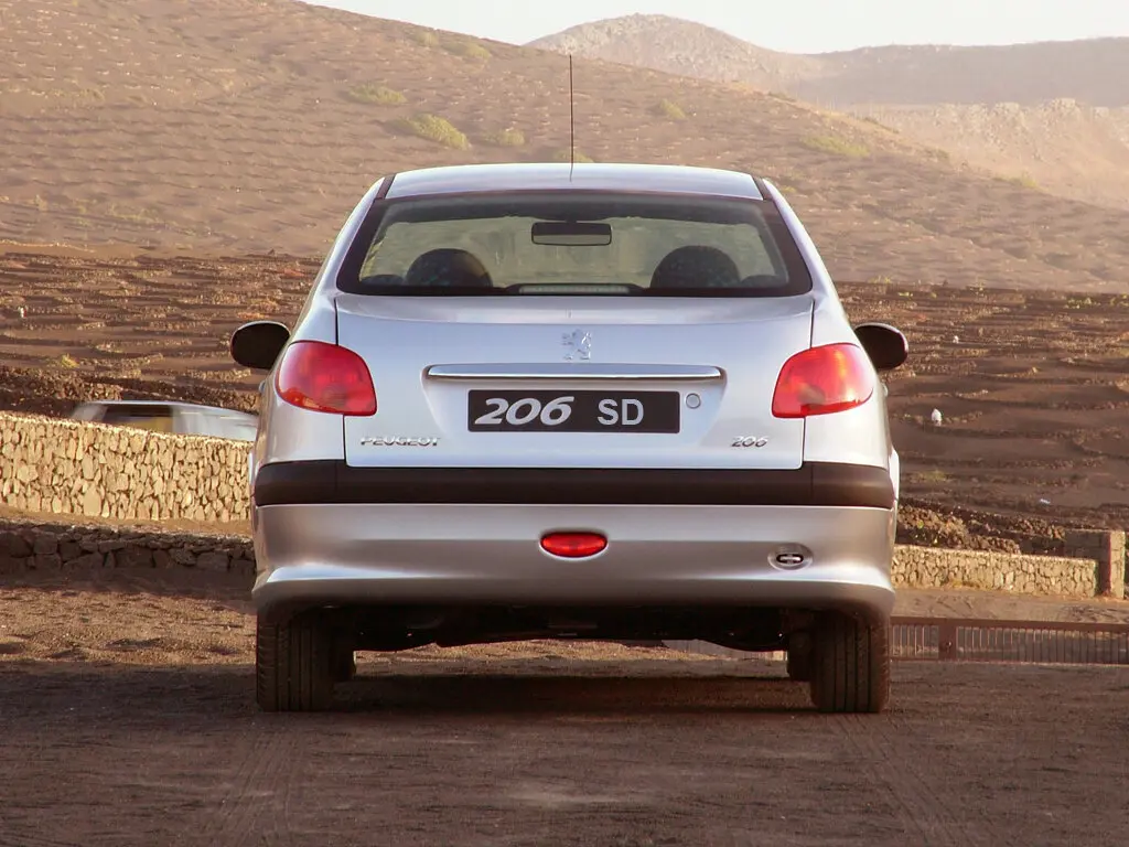 Peugeot 206 1998 – 2012 Седан — сүрөт 4
