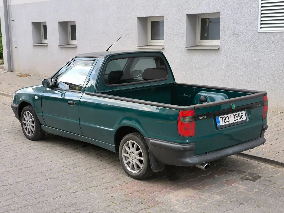 Skoda Felicia I Пикап Одинарная кабина — сүрөт 4