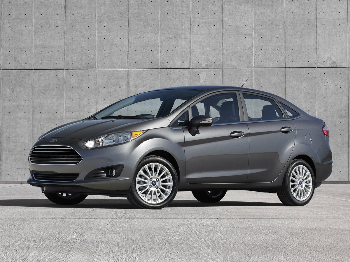 Ford Fiesta Mk6 Рестайлинг Седан