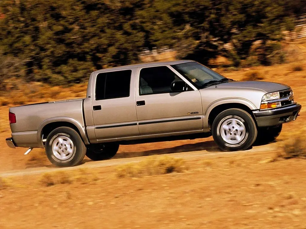 Chevrolet S-10 Pickup II Пикап Двойная кабина — сүрөт 2