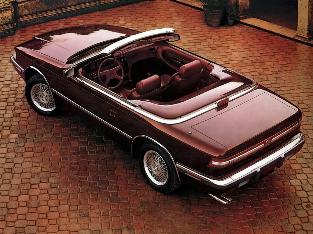 Chrysler TC by Maserati 1989 – 1991 Кабриолет — сүрөт 5