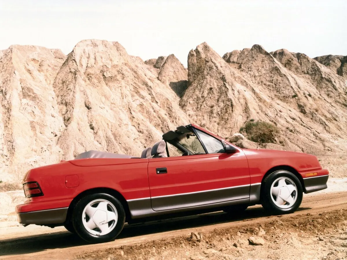 Dodge Shadow 1986 – 1994 Кабриолет — сүрөт 3