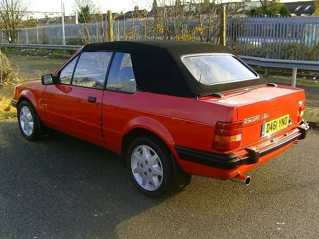Ford Escort III Кабриолет — сүрөт 3