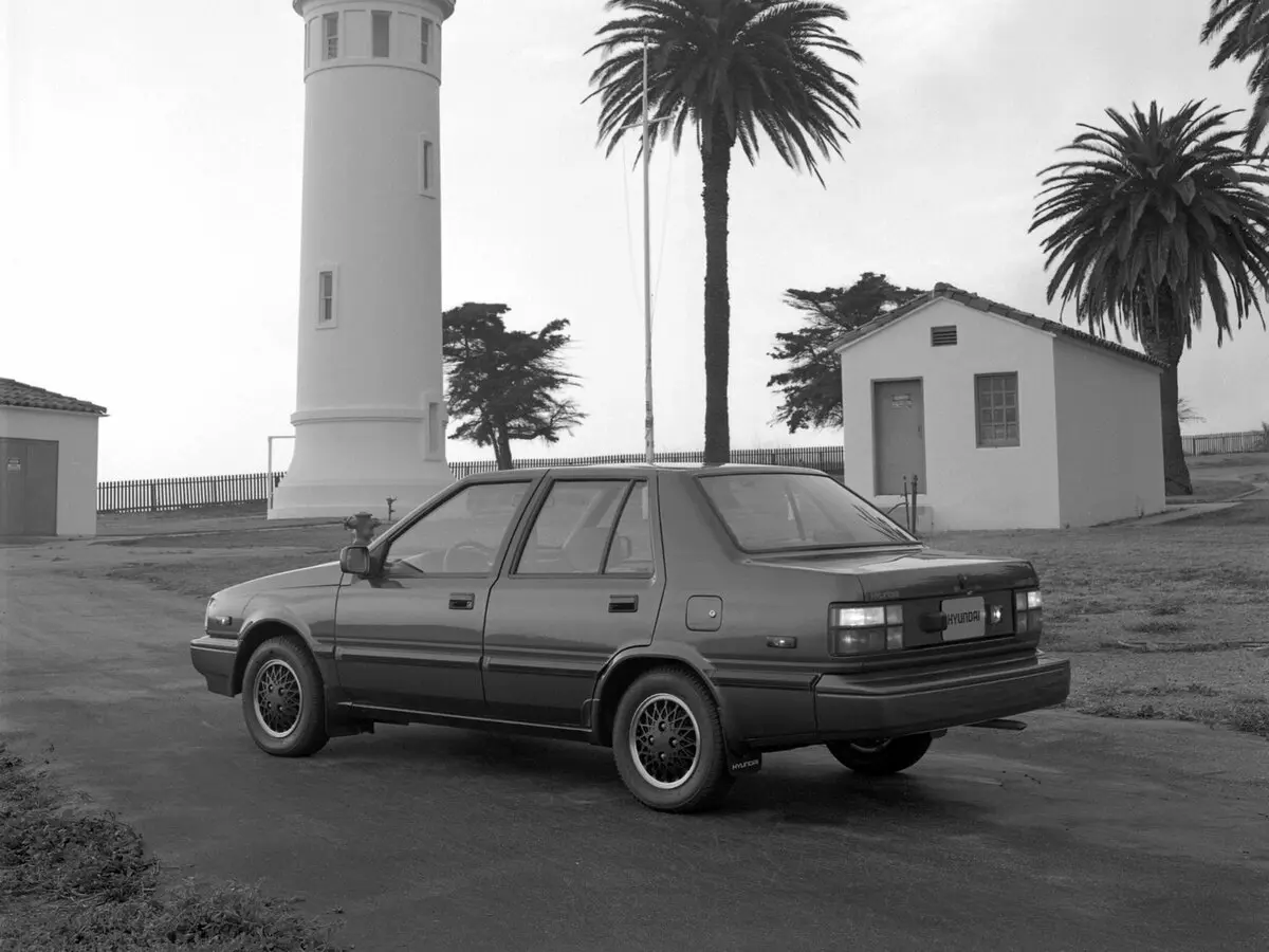 Hyundai Excel I Седан — сүрөт 3