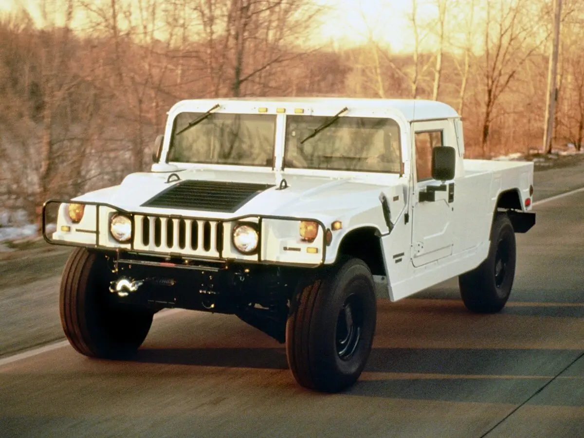 Hummer H1 1992 – 2006 Пикап Одинарная кабина — сүрөт 3