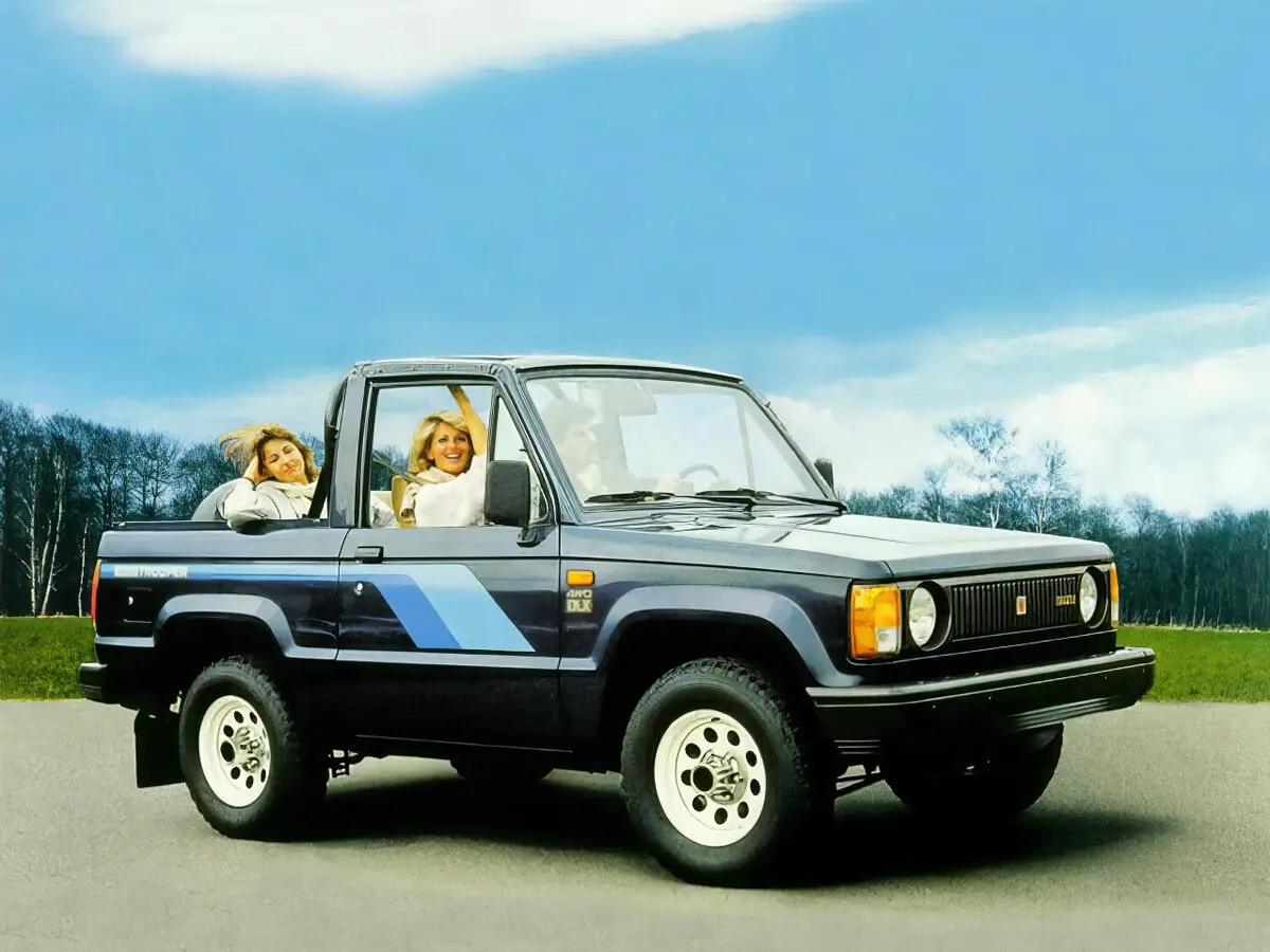 Isuzu Trooper I Внедорожник открытый Открытый — сүрөт 2