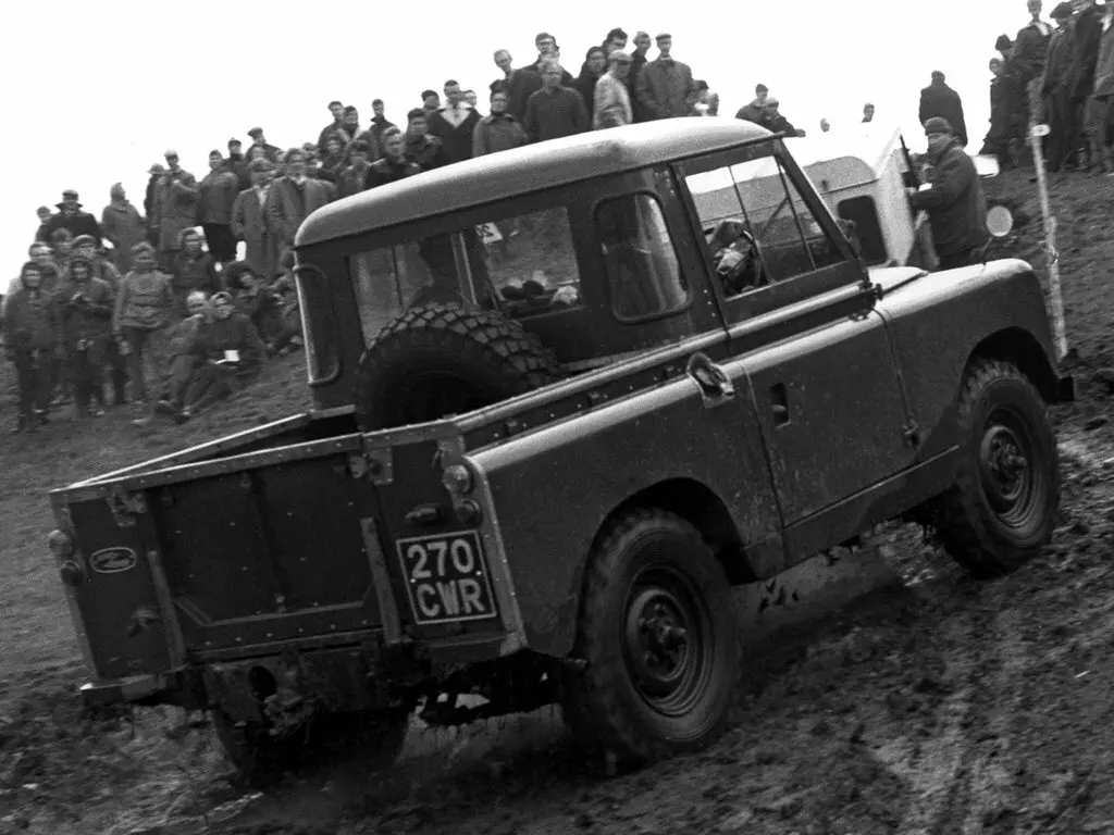 Land Rover Series II 1958 – 1971 Пикап Одинарная кабина — сүрөт 2